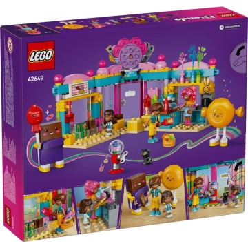 LEGO® Friends - Magazin de dulciuri din orasul Heartlake 42649, 376 piese - Img 3