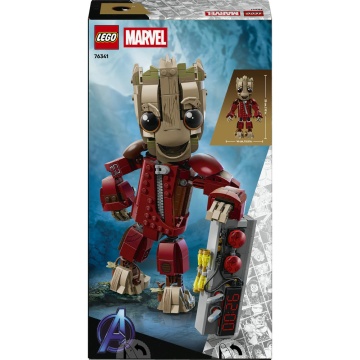 LEGO® Marvel - Groot in uniforma Ravager 76341, 604 piese - Img 10