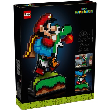 LEGO® Super Mario™ - Super Mario World: Mario si Yoshi 71438, 1215 piese - Img 3