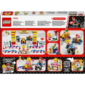 LEGO® Super Mario - Mario Kart™ – Set Baby Peach si Grand Prix 72036, 823 piese - Img 3
