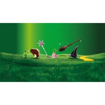 LEGO® Wicked - Figurinele Elphaba si Glinda 75682, 558 piese - Img 9