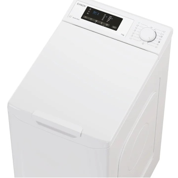 Masina de spalat rufe cu incarcare verticala Candy TCA273D2-S, 7 kg, 1200 RPM, Display 3D,Wifi,Mix Power Systems, Gentle touch opening, Clasa D, Alb - Img 6