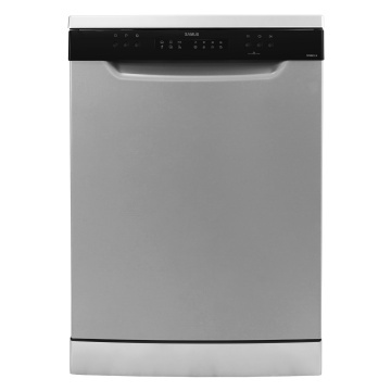 Masina de spalat vase Samus SDSB612.6, 60 cm, 12 seturi, 6 programe, Clasa E, 49 dB, Argintiu