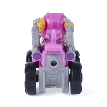 Mini vehicul cu figurina, Paw Patrol the Dino Movie, Pup Squad Racers, Skye - Img 3
