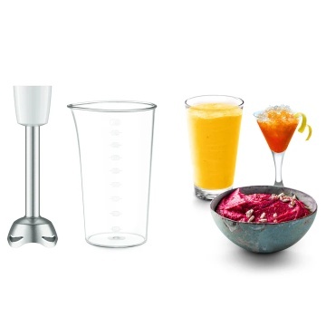 Mixer de mana Tefal Prep'Mix HT462138, 500W, 5 viteze, Turbo, 2 accesorii pentru aluat, 2 teluri, alb - Img 6