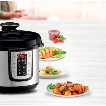 Oala sub presiune electrica Tefal CY505EE0 One Pot, 1200 W, 5.8 L, 25 de programe, pastrare la cald, Negru - Img 11