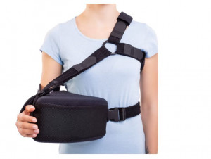 Orteza pentru rotatia externa a bratului la 90° Triasport Triaflip, SRT232, Marime universala, Negru - Img 1