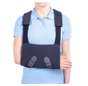 Orteza Triasport pentru umar-cot-incheietura mainii fixa, SRT219, Marime universala, Negru - Img 3