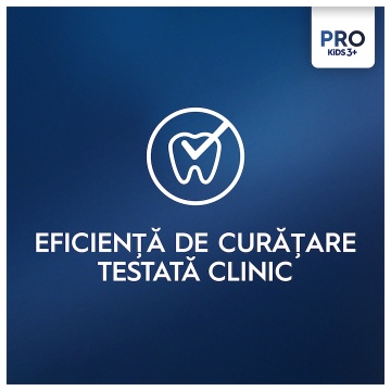 Periuta de dinti electrica Oral-B Pro Kids Spiderman pentru copii, Curatare 2D, 2 programe, 1 capat, 4 autocolante, trusa de calatorie, Albastru - Img 5