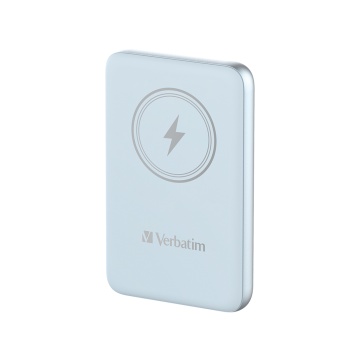 Power Bank Verbatim 10.000mAh Charge'n'Go BlueMagnetic Wireless - Img 1