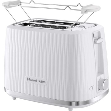 Prajitor de paine Russell Hobbs, Eden, 800 W, 2 sloturi, Alb