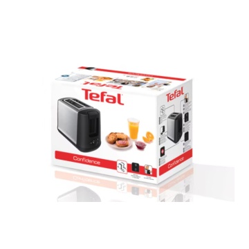 Prajitor de paine Tefal Confidence TT340830, 850W, 7 niveluri de rumenire, Inox - Img 5