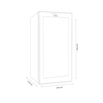 Racitor termoelectric (pentru vinuri) Samus SRV38LM12 - Img 3