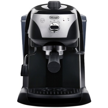 (Resigilat) Espressor manual De'Longhi EC221.B, 15 Bar, 1 l, dispozitiv spumare, sistem cappuccino, oprire automata, negru/ gri - Img 3