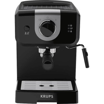 (Resigilat) Espressor manual Krups XP320830, 1050 W, 15 bar, 1.5 L, Dispozitiv spumare, Negru