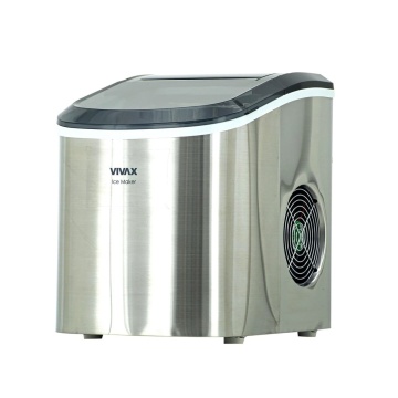 (Resigilat) Masina de gheață Vivax IM-122T, Putere 240 W, Rezervor de apă 2.2 l, Rezervor de gheață 0.7 l, Creaaza cuburi intre 6 - 13 minute, Marimi variabile ale cuburilor de gheață, Argintiu - Img 3
