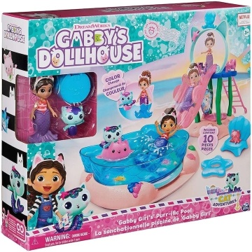 (Resigilat) Set de joaca Gabby's Dollouse - La piscina cu Gabby - Img 10