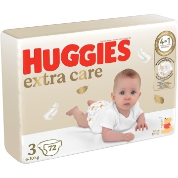 Scutece Huggies extra care 3, 6-10 kg, 72 buc - Img 2
