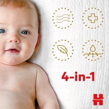 Scutece Huggies Extra Care 5, 11-25 kg, 50 buc - Img 3
