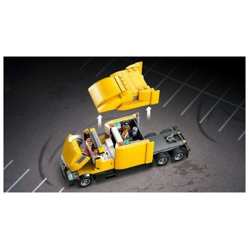 Set de Constructie LEGO® City - Camion de livrare galben 60440, 1061 piese - Img 5