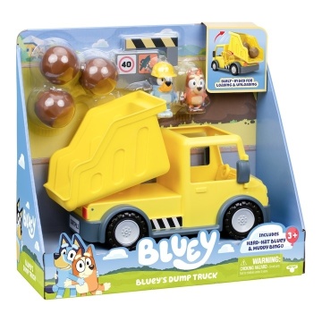 Set de joaca Bluey - Dump Truck, cu 2 figurine - Img 9