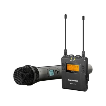 Set microfon wireless Saramonic UwMic9 Kit4Microfon HU9, Negru - Img 2