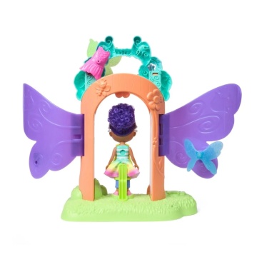 Spin Master - Set de joaca Gabbys Dollhouse Fairylandia cu figurina, aripi detasabile, accesorii interschimbabile - Img 6