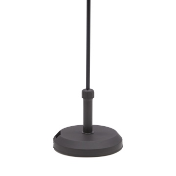 Suport umbrela terasa, beton, Ø 47 cm, H 9 cm, 29 kg,negru - Img 3
