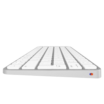 Tastatura bluetooth slim Meetion K210MW, Alb - Img 3