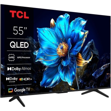 Televizor TCL QLED 55P71K, 139 cm, Smart Google TV, 4K Ultra HD, Clasa F (Model 2025) - Img 5