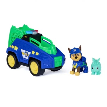 Vehicul de salvare cu figurina, Paw Patrol, Dino Rescue Cruiser, Chase - Img 4