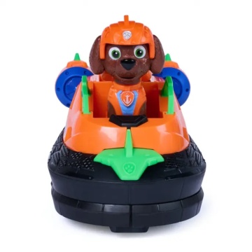 Vehicul de salvare cu figurina, Paw Patrol, Dino Rescue Hovercraft, Zuma - Img 3