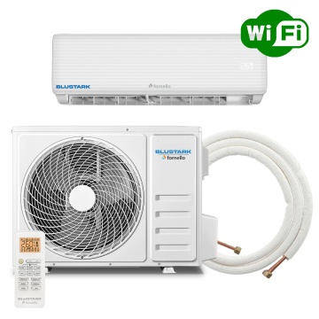 Aer conditionat Fornello BluStark, Wi-Fi, 12000 BTU, clasa energetica A++, cu kit de instalare inclus - Img 2