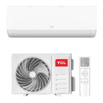 Aparat de aer conditionat TCL BreezeIN 12000 BTU, A++, AI Energy Saving, Purificare Ioni Bipolari lumina UVC, WiFi, Optimizat Incalzire, kit instalare