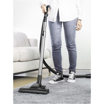 Aspirator cu sac Karcher VC 2, 1.198-035.0, 700W, 2 l, Tub telescopic din metal, HEPA 13, accesorii, Alb/Negru - Img 10