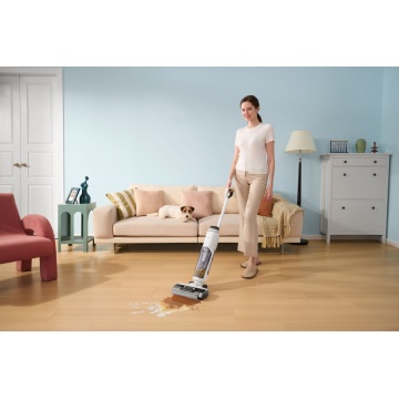 Aspirator vertical si mop MOVA K10 PRO, 890 ml, LED, Auto-curatare, 15000Pa, Alb - Img 15