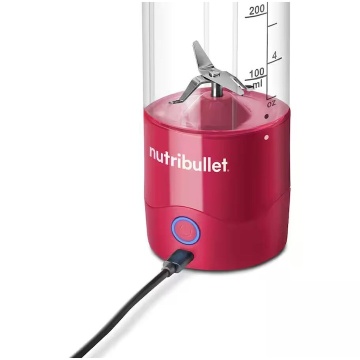 Blender portabil Nutribullet® NBP003MA, Cupa 475 ml, USB-C, Magenta - Img 6