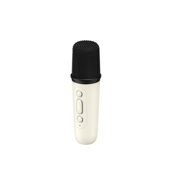 Boxa karaoke HAVIT SK819BT, cu microfon, Bluetooth Type-C, Bej - Img 2