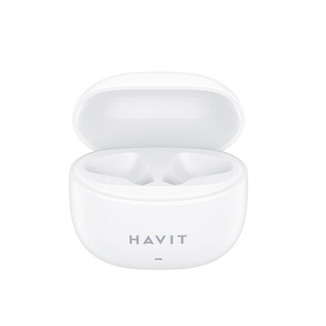 Casti HAVIT TW941, Bluetooth 5.3, TWS, Open-Ear, Control tactil, Alb - Img 2