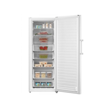 Congelator vertical Tesla RU2700FM, E, 273L, H185Total No Frost, Functie frigider, display ext, Alb - Img 3