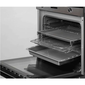 Cuptor electric incorporabil Tornado Eclipse, 73 l, soft close, 9 functii, Clasa A, Dark Inox - Img 4