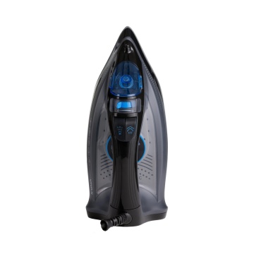 Fier de calcat cu abur Vivax IR-2600CB, Putere 2600W, termostat reglabil, rezervor de apa 320ml, Negru/Albastru - Img 3
