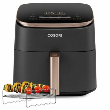 Friteuza cu Aer Cald Cosori Turbo Blaze Chef Edition Single 6L 1725W Negru-Auriu Roz - Img 3
