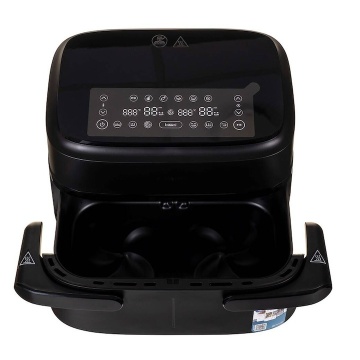 Friteuza cu aer cald Philips NA150/00, 6 programe, 2 cosuri, 7.1 l, Negru - Img 3
