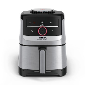 Friteuza cu aer cald Tefal Easy Fry Silence EY572DE1, 1670 W, 5l, 11 programe, pana la 220°C, afisaj digital, functie mentinere cald, argintiu & negru - Img 12