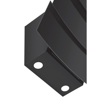 Hota Decorativa Tornado NORTE Touch Free 1100 (60) LED, 1 motor Turbo, latime 60 cm, 4 viteze, absorbtie 1100 m3/ora, filtru anti-grasimi aluminiu 5 straturi, Negru/Sticla - Img 2