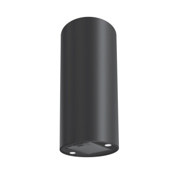Hota decorativa Tornado WALL TUBE 860 (30) LED, 1 motor, 3 viteze, absorbtie 860m3/ora, filtru anti-grasimi aluminiu 5 straturi, Negru