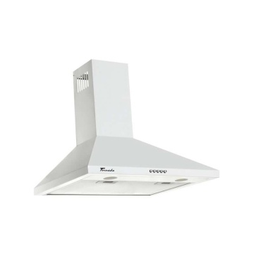 Hota tip Cupola Tornado Kent 750 (50) LED, 1 motor Turbo, latime 50 cm, 3 viteze, absorbtie 750 m3/ora, filtru anti-grasimi aluminiu 5 straturi, Alb - Img 2