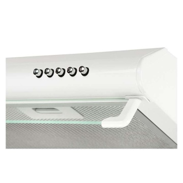 Hota traditionala Tornado Bona 10 (50) LED, 1 motor, latime 50 cm, absorbtie 380 m3/ora, filtru anti-grasimi aluminiu 5 straturi, Alb - Img 3