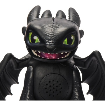 How To Train Your Dragon 2025 - Figurina Roaring Minis Toothless, Negru, 4 ani+ - Img 7